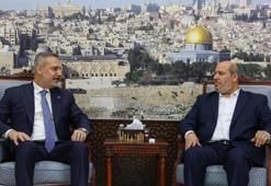 Dışişleri Bakanı Hakan Fidan'dan Hamas Siyasi Büro Üyesi Hayye'ye taziye ziyareti