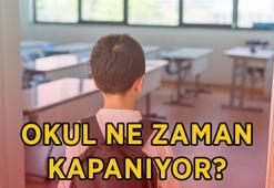 OKULLAR NE ZAMAN KAPANIYOR 2026? (MEB YAZ TATİLİ TAKVİMİ) Okullar hangi gün kapanacak, kaç gün kaldı? Karneler ne zaman dağıtılacak?