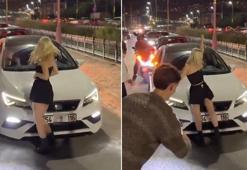 Trafikteki şovun bedeli ağır oldu! Kimliği tespit edildi