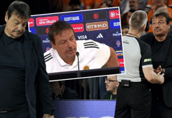 Ergin Ataman'ı kızdıran soru! Basın toplantısını terk etti