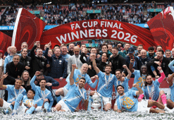 Chelsea'yi deviren Manchester City FA Cup'ın sahibi oldu
