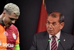 Galatasaray'da Dursun Özbek'e Icardi tezahüratları!