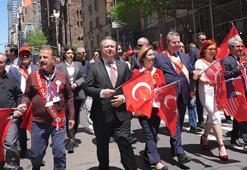 New York'ta 43. Türk Günü Yürüyüşü coşkuyla kutlandı