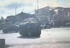 Ortalık bir anda savaş alanına döndü! Zincirleme kaza...