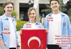 19 Mayıs ruhunu sete taşıdılar