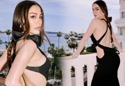 Cannes'a damga vurdu! Demet Özdemir'in pozlarına beğeni yağmuru