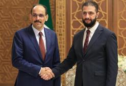MİT Başkanı İbrahim Kalın Suriye Devlet Başkanı Ahmed eş-Şara ile görüştü