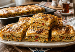Kabarma Garantili 🥧 Sırrı içinde! Sebzeli apartman böreği tarifi