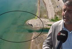 İznik Gölü'nde şaşırtan manzara! Gören ikinci bazilika sandı, gerçek bambaşka çıktı