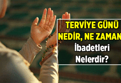 BUGÜN 📌 TERVİYE GÜNÜ NEDİR, NE DEMEK? 🤲 2026 Terviye Günü ne zaman, ibadetleri neler? Terviye namazı kaç rekat, nasıl kılınır?