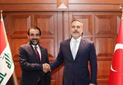 Dışişleri Bakanı Hakan Fidan, Irak'ın Takaddüm Partisi lideri Halbusi'yi Ankara'da kabul etti