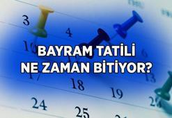 BAYRAM TATİLİ KAÇ GÜN, HANGİ GÜN BİTİYOR? Bayram tatili tarihi 2026: Kurban Bayramı tatili başlangıcı ve bitişi