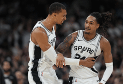 Wembanyama San Antonio Spurs'ü galibiyete taşıdı! Seride durum 2-2'ye geldi