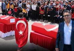 Şehit cenazesinde yürek yakan ölüm! Türk bayrağını üstüne sarıp konuştu, dakikalar sonra yere yığıldı