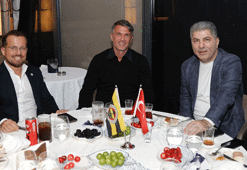 İstanbul'da özel görüşme! Fenerbahçe başkan adayı Hakan Safi ile Paolo Maldini bir arada