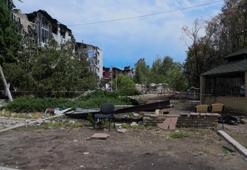 Rusya Luhansk bölgesindeki kolejin enkazını uluslararası basına gösterdi