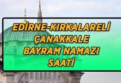 BAYRAM NAMAZI SAAT KAÇTA 27 MAYIS 2026? Çanakkale-Kırklareli-Edirne bayram namazı saat kaçta kılınacak? Adım adım bayram namazı kılınışı...