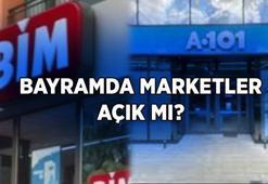 Bayramın 4 günü BİM, A101, ŞOK market açık mı, kapalı mı? BİM bugün açık mı?