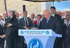 Bahçeli: Şehitlerimizin huzurunda ilan ediyorum