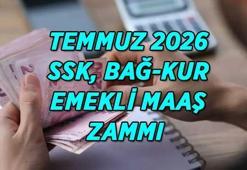 EMEKLİ MAAŞI SSK BAĞ-KUR TEMMUZ 2026 ZAMMI | 5 aylık enflasyon farkı açıklandı mı? Yılın ikinci emekli maaş zammı yüzde kaç, ne kadar olacak? Emekli zam oranı beklenti ve tahminler...