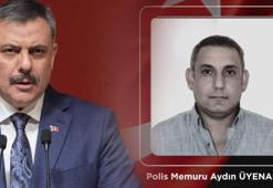 Bakan Çiftçi'den şehit polis memuru için taziye mesajı