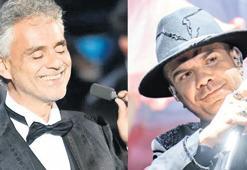 Bocelli ve Doğulu aynı sahnede!