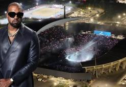 İstanbul'da Kanye West rüzgarı! Konserde rekor kırdı