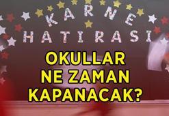 KARNE TATİLİ TARİHİ 2025-2026 | Okullar ne zaman kapanacak, tatil hangi gün başlıyor? 2026 yaz tatili hangi gün başlıyor, kaç gün kaldı?