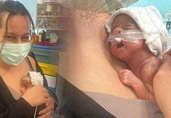 Mucize bebek Leyloş, kep ve cübbeyle taburcu oldu: Küçücüktü, tutamadım bile