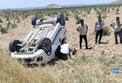 Şanlıurfa’da kaza! Evde sağlık ekibi şarampole devrildi