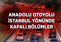 ANADOLU OTOYOLU KAPALI MI? Anadolu Otoyolu Ankara-İstanbul yönü kapatıldı mı, hangi yönü kapatıldı? İşte alternatif yollar