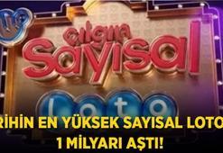 Sayısal Loto'da Büyük İkramiye 1 Milyarı Aştı! Milli Piyango Online Çılgın Sayısal Loto Sorgulama Ekranı
