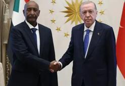 Cumhurbaşkanı Erdoğan, Sudan Egemenlik Konseyi Başkanı Burhan ile görüştü