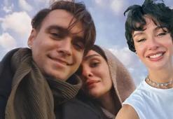 Mutlulukları gözlerinden okundu! Birce Akalay ve sevgilisi Hakan Kurtaş'tan romantik kare