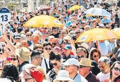 Bayramda tarihe 1.5 milyon ziyaretçi