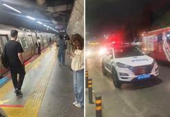 Mecidiyeköy metro istasyonunda acı olay! Perona yaklaşan trenin önüne atladı