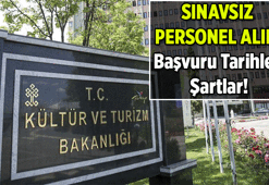 502 PERSONEL ALIMI HAKKINDA DUYURU ❗ Kültür ve Turizm Bakanlığı sınavsız Personel alımı başvuru tarihi ve başvuru şartları nedir? Kültür ve Turizm Bakanlığı Personel alımı ne zaman, hangi iller, kaç kişilik kontenjan, hangi bölümlere var?
