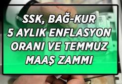 5 AYIN ENFLASYONUNA GÖRE EMEKLİ ZAM HESAPLAMASI 💥 SSK Bağ-Kur 5 aylık enflasyon farkı yüzde kaç oldu? Temmuz 2026 emekli maaş zam oranı yüzde kaç olacak? İşte kesinleşen zam oranı...