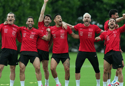 A Milli Futbol Takımı Miami'de ilk antrenmanını yaptı