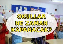 OKULLAR NE ZAMAN KAPANIYOR?🎒 Karneler ne zaman dağıtılacak? Yaz tatili hangi gün başlıyor?