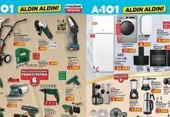 BU HAFTAKİ YENİ A101 AFİŞİ 11 HAZİRAN | A101 ALDIN ALDIN aktüel kataloğunda bu hafta Perşembe hangi ürünler satışa çıkacak? Şarjlı Vidalama, Şarjlı Testere, Katlanabilir Bisiklet, Sürahi Blender, Stantlı Vantilatör...