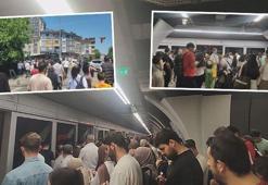 M7 Yıldız-Mahmutbey metro hattında teknik arıza! Seferler aksadı, yolcular otobüslerle tahliye edildi