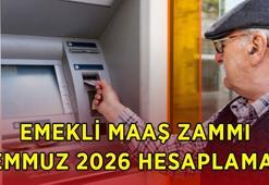 SSK BAĞKUR EMEKLİ MAAŞ ZAMMI 2026 ENFLASYON FARKI! Temmuz ayında en düşük emekli maaşı ne kadar olacak? Emekli zam oranı yüzde kaç olur?
