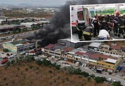Konya'daki fabrika yangınında acı haber! 1 itfaiye personeli şehit oldu