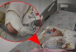 Hatay'da kan donduran olay! Serum yerine bebeğin parmağı kesildi