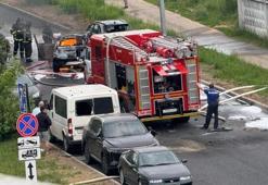 Rusya'da bombalı saldırı! Sokağın ortasında infilak etti: Can kaybı var