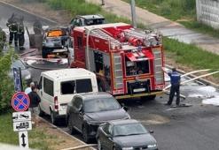 Rusya'da bombalı saldırı! Sokağın ortasında infilak etti: Can kaybı var