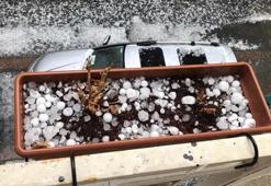 Meteoroloji yeni hava durumu haritası paylaştı! İki kenti sağanak ve dolu vurdu