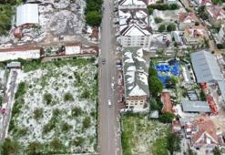 Kastamonu’da dolu yağışı hayatı felç etti