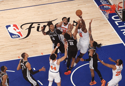 NBA finallerinde görülmemiş geri dönüş! New York Knicks, San Antonio Spurs'ü devirdi